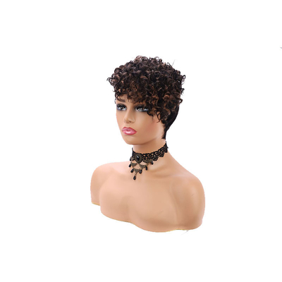 Rémy cheveux dentelle technique avant de coupe de Pixie Perruque de cheveux humains Perruques brésiliennes de qualité courte