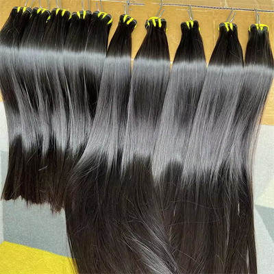 0.2 kg de cheveux rémy osseux droits et bouclés péruviens indiens crus