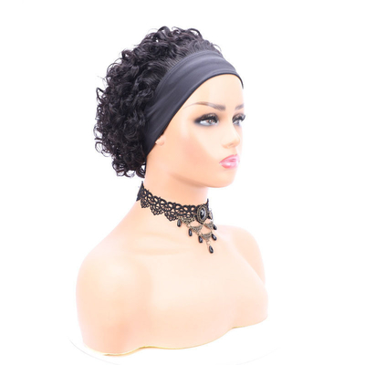 6 pouces de cuticule courte, bouclée, coiffure de fée, perruque à cheveux humains, le mélange parfait de style et de beauté.