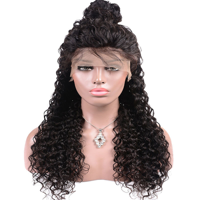 Vague d'eau en dentelle complète Perruques pour cheveux humains pour femmes noires Longue longueur HD 360 dentelle frontale