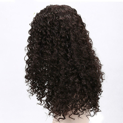 60% plus longs cheveux synthétiques sans dentelle Perruques résistantes à la chaleur Fabrication à vendre