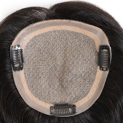 Femmes Extensions de cheveux Toupee à haute densité avec cheveux vierges