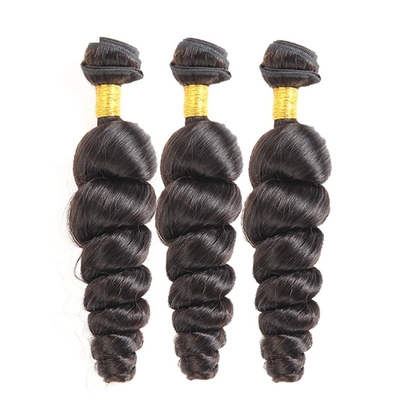 Fourniture directe de 1B couleur brésilienne de cheveux humains tissus à des prix abordables