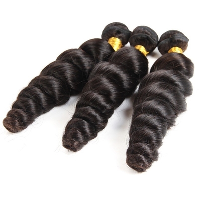 Fourniture directe de 1B couleur brésilienne de cheveux humains tissus à des prix abordables