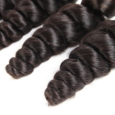 Fourniture directe de 1B couleur brésilienne de cheveux humains tissus à des prix abordables