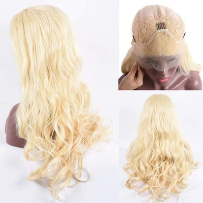 Cheveux longs 613 Perruque en dentelle Pour cheveux humains Perruques 360
