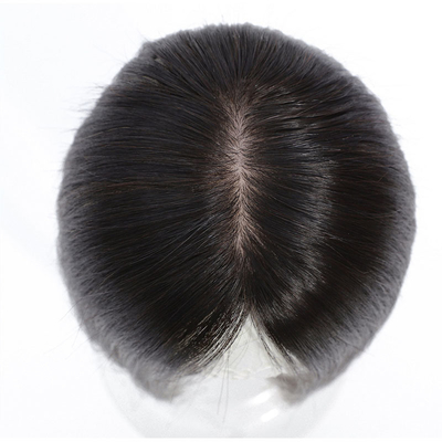 Toupe à cheveux longs faits à la main pour les femmes de couleur naturelle et de densité élevée