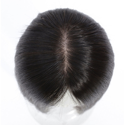 Toupe à cheveux longs faits à la main pour les femmes de couleur naturelle et de densité élevée