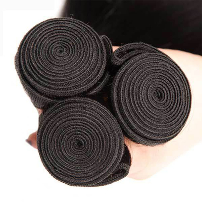 8A Boucles de cheveux lisses à 100% cheveux humains Flip In Hair Extensions Vente directe