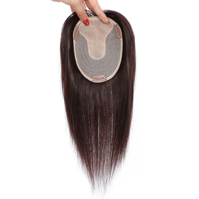 Droite 140% Toupee Densité 100% Cheveux humains Cheveux longs Pour les femmes avec style
