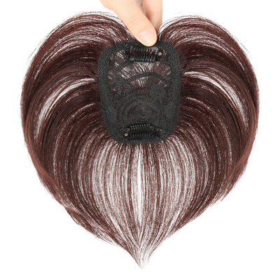 Toupi direct pour femmes avec 100% de cheveux humains et une base en soie de petite/grande/moyenne taille