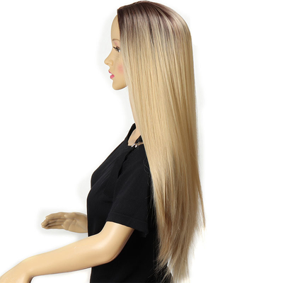 50% plus longs cheveux pour des perruques de cheveux synthétiques résistantes à la chaleur pour des performances supérieures