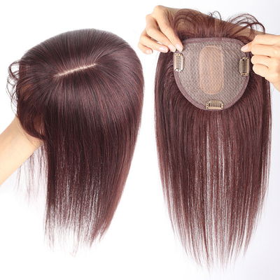 Toupee à 100% cheveux humains pour femmes, haute qualité, coiffure raide