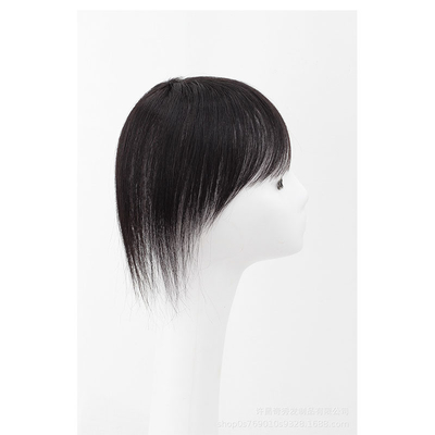 Fournir directement le Toupee féminin avec des cheveux brésiliens naturels noirs/bruns foncés