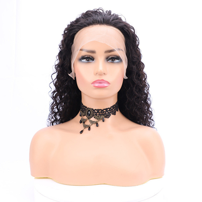 Petite/Grande/Moyenne Taille Cheveux humains naturels de dentelle Perruques avant avec ouvertures de dentelle suisse