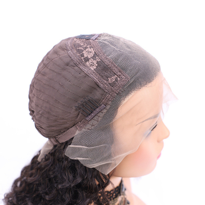 Petite/Grande/Moyenne Taille Cheveux humains naturels de dentelle Perruques avant avec ouvertures de dentelle suisse
