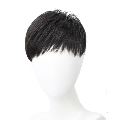 Toupee à cheveux humains de haute qualité pour hommes 100% cheveux brésiliens