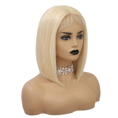 Cheveux brésiliens abordables Bob Perruque durable courte 613 Perruques avec cheveux de bébé