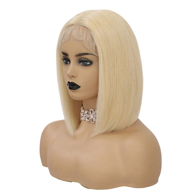 Cheveux brésiliens abordables Bob Perruque durable courte 613 Perruques avec cheveux de bébé