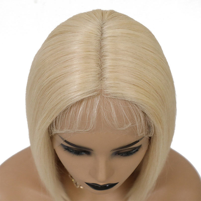 Cheveux brésiliens abordables Bob Perruque durable courte 613 Perruques avec cheveux de bébé