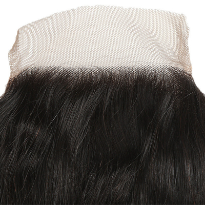 Fermeture de dentelle droite pour les extensions de cheveux droites