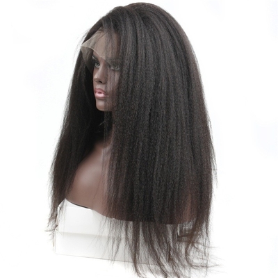 Top cheveux dentelle avant perruques de cheveux humains droites perruques 360 pleine dentelle