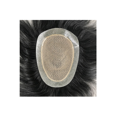 Petite taille Grande confiance Cheveux droits Toupe de qualité pour hommes