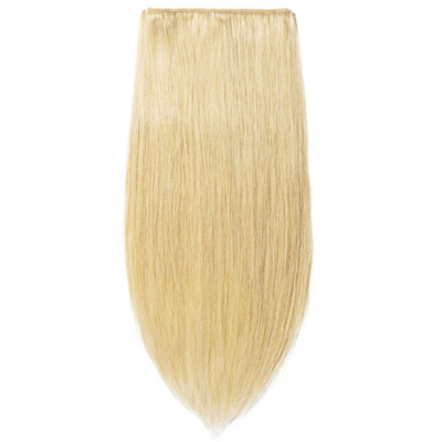 Clip de cheveux humains 100% en extensions de cheveux et doux brillant sans enchevêtrement 613 / 24 couleur