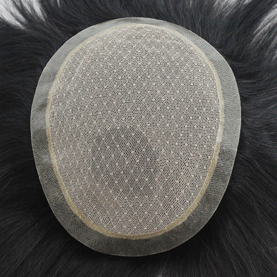 Petite taille Grande confiance Cheveux droits Toupe de qualité pour hommes
