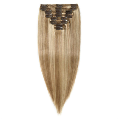 Le style sans effort 100% cheveux humains sans couture clip In extensions 0,2 kg pour B2B