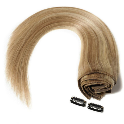 Le style sans effort 100% cheveux humains sans couture clip In extensions 0,2 kg pour B2B