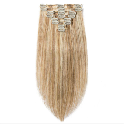Le style sans effort 100% cheveux humains sans couture clip In extensions 0,2 kg pour B2B
