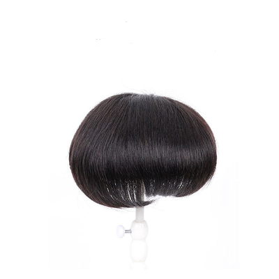 Méthode de traitement à moitié faite par l'homme 2022 Toupee à la mode pour les hommes aux cheveux brésiliens