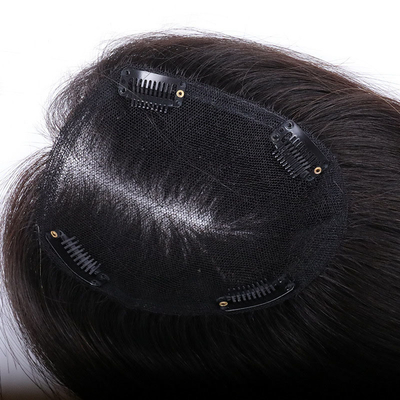 Toupe à cheveux humains pour femmes 100% base de dentelle de cheveux vierges