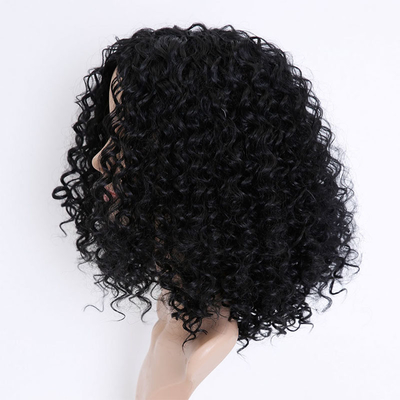 Des perruques pour cheveux synthétiques résistantes à la chaleur avec une densité de 150% et une taille moyenne maximale