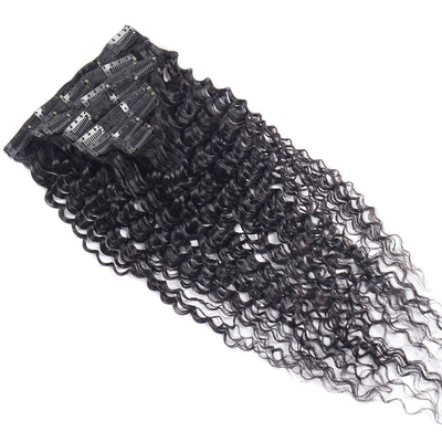 Des extensions de coiffure humaine à cuticule complète avec un style à boucles français et un design populaire