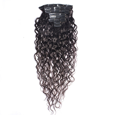 Des extensions de coiffure humaine à cuticule complète avec un style à boucles français et un design populaire