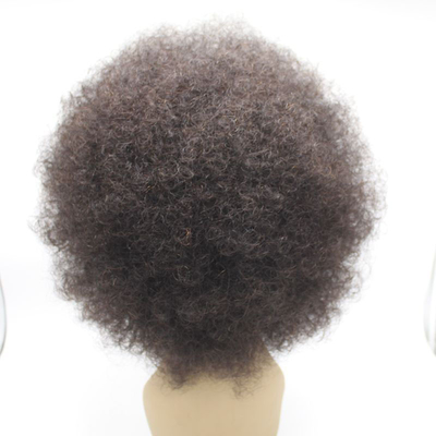 Taille de la casquette Taille moyenne Perruque afro-kinky bouclée avec des épingles et de l' individualité