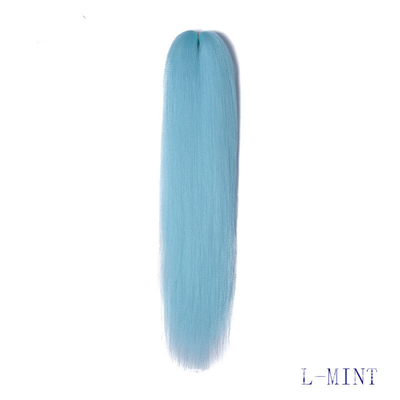 2022 Kanekalons Coiffure à la fibre Crochet à la tresse synthétique Cheveux avec le plus long rapport de cheveux 50%