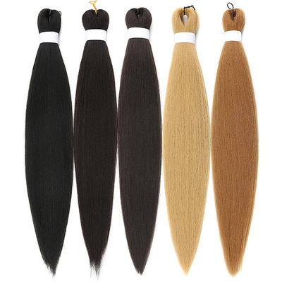 L'extension de cheveux en fibres synthétiques pré-étirée 150%/180%/200%/250% Densité