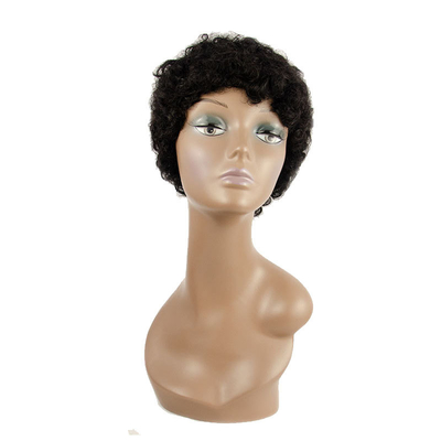 Améliorez votre style avec notre courte perruque afro avec cuticule 180%