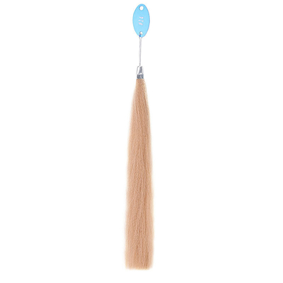 Coiffure à haute température en fibres en vrac 100% de vrai vrai cheveu pour ongles pré-liés