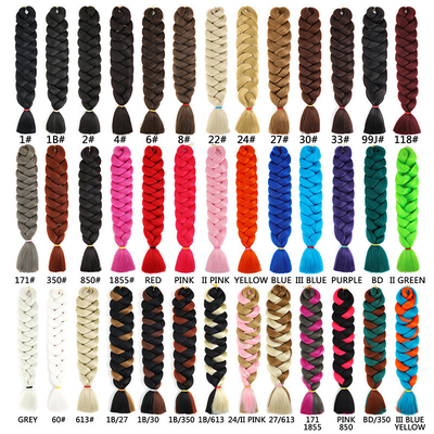 Coiffure à haute température en fibres en vrac 100% de vrai vrai cheveu pour ongles pré-liés