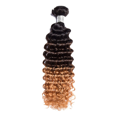 Vendeur de boucles de cheveux brésiliens à double trame 100% naturel avec couleur Ombre