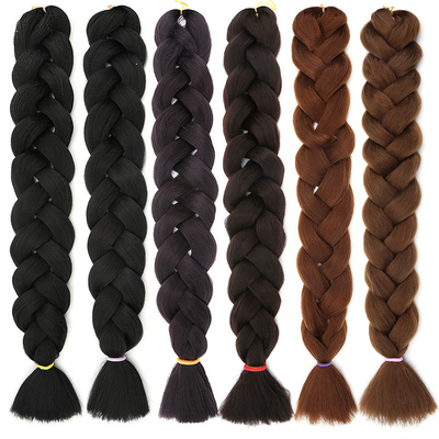 Cheveux en masse en tresses Le plus long rapport de cheveux 50% OEM Acceptable 100% Vrai Vrai Cheveux en masse