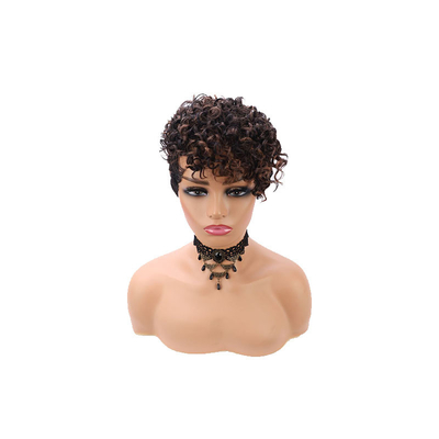 Rémy cheveux dentelle technique avant de coupe de Pixie Perruque de cheveux humains Perruques brésiliennes de qualité courte