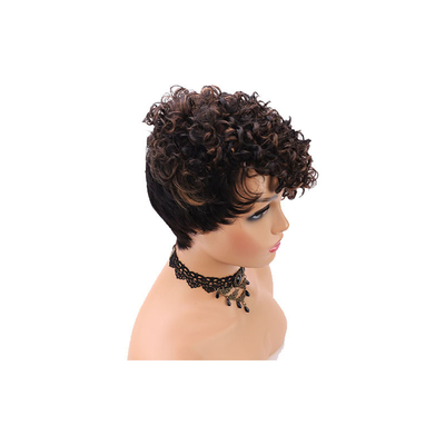 Rémy cheveux dentelle technique avant de coupe de Pixie Perruque de cheveux humains Perruques brésiliennes de qualité courte