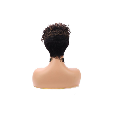 Rémy cheveux dentelle technique avant de coupe de Pixie Perruque de cheveux humains Perruques brésiliennes de qualité courte