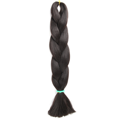 Extension de cheveux synthétiques de haute qualité pour la tresse 100% Vrai Cheveux Vrai Acceptable OEM / ODM