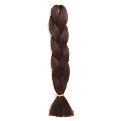Extension de cheveux synthétiques de haute qualité pour la tresse 100% Vrai Cheveux Vrai Acceptable OEM / ODM